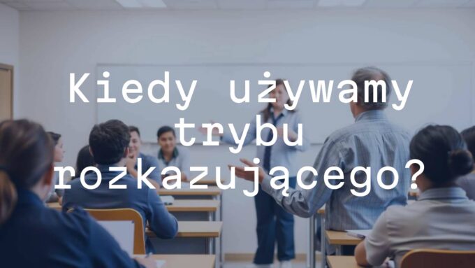 A teacher giving instructions to students in a classroom, using imperative mode, clear and direct communication, educational setting, realistic style.