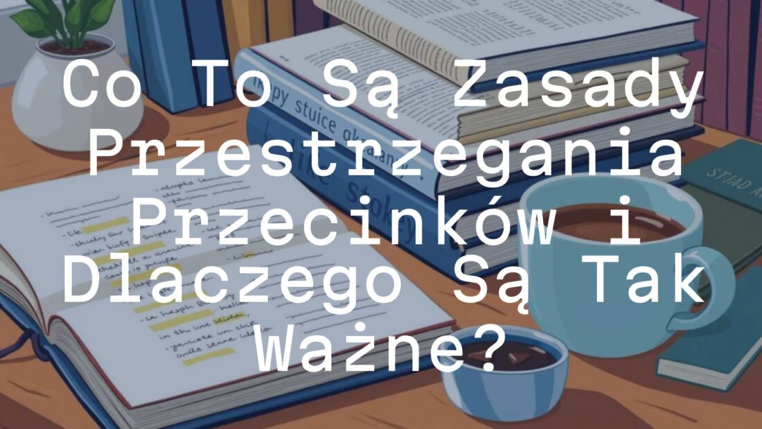A stack of books with highlighted punctuation rules, open notebook with commas emphasized, cozy study desk with a cup of coffee, warm lighting, illustrative style.