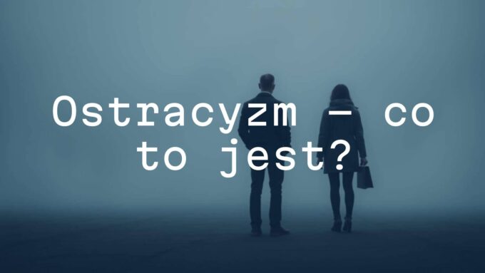 A lone figure standing apart from a group, feeling excluded, muted colors, melancholic mood, realistic depiction of social ostracism.