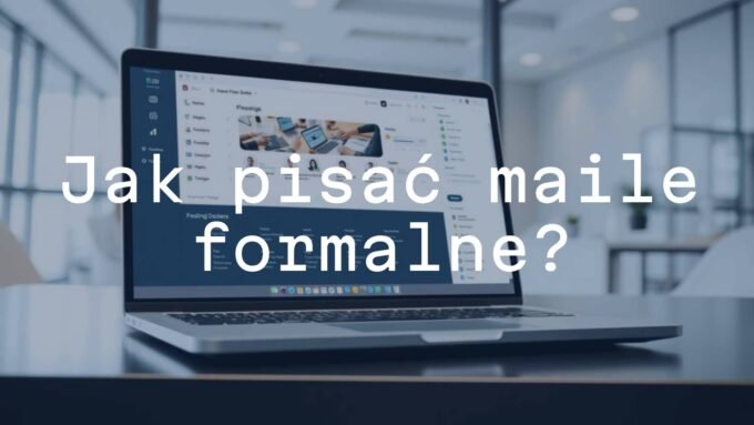 Professional email composition on a laptop screen, business environment, formal tone, elegant and clean workspace, modern office setting, realistic.