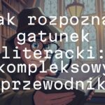 A detective analyzing a book with magnifying glass, vintage library setting, warm lighting, illustrative style.