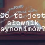 A colorful thesaurus book open on a wooden table, surrounded by floating synonyms written in different fonts, warm lighting, illustrative style.