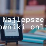 Modern online dictionaries on a digital screen, books fading into the background, vibrant and clean interface, educational vibe, realistic.